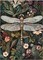Dragonfly Paint by Numbers Kit – Adult Canvas DIY, 16"x20" Wall Art Decor